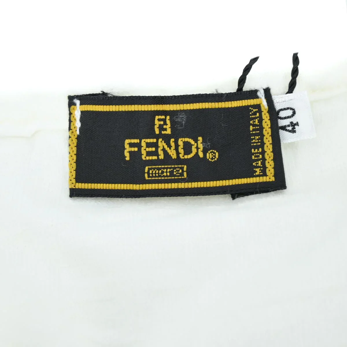 Fendi T-shirt Top White #40 - Image 9