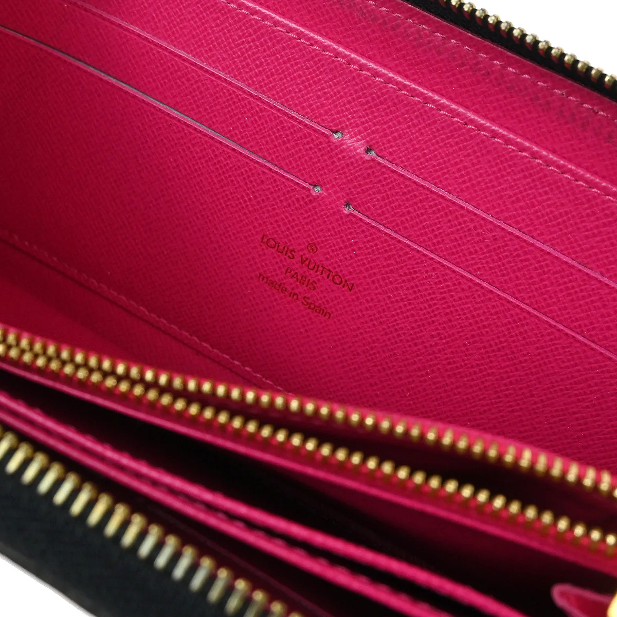 Louis Vuitton Black Multicolor Zippy Wallet M60243 - Image 6