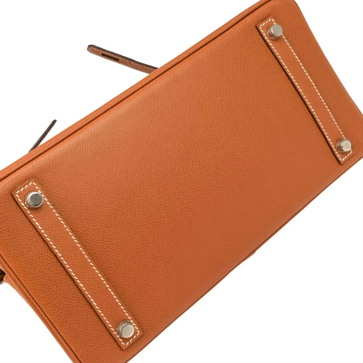 Hermes 2005 Cognac Epsom Birkin 30 Handbag - Image 4