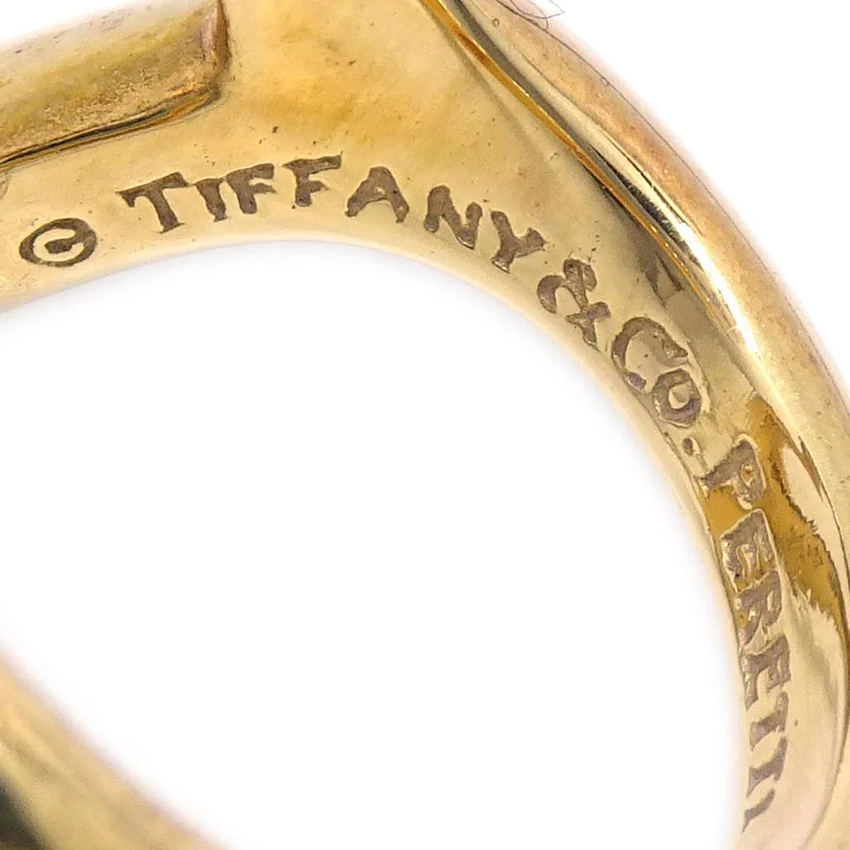Tiffany & Co. Open Heart Ring 750 #49 #9 - Image 4