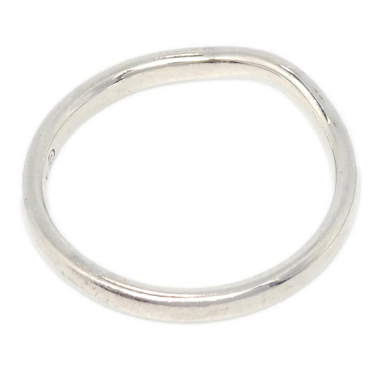 Tiffany & Co. Curved Band Ring SV925 #52 #12 - Image 2