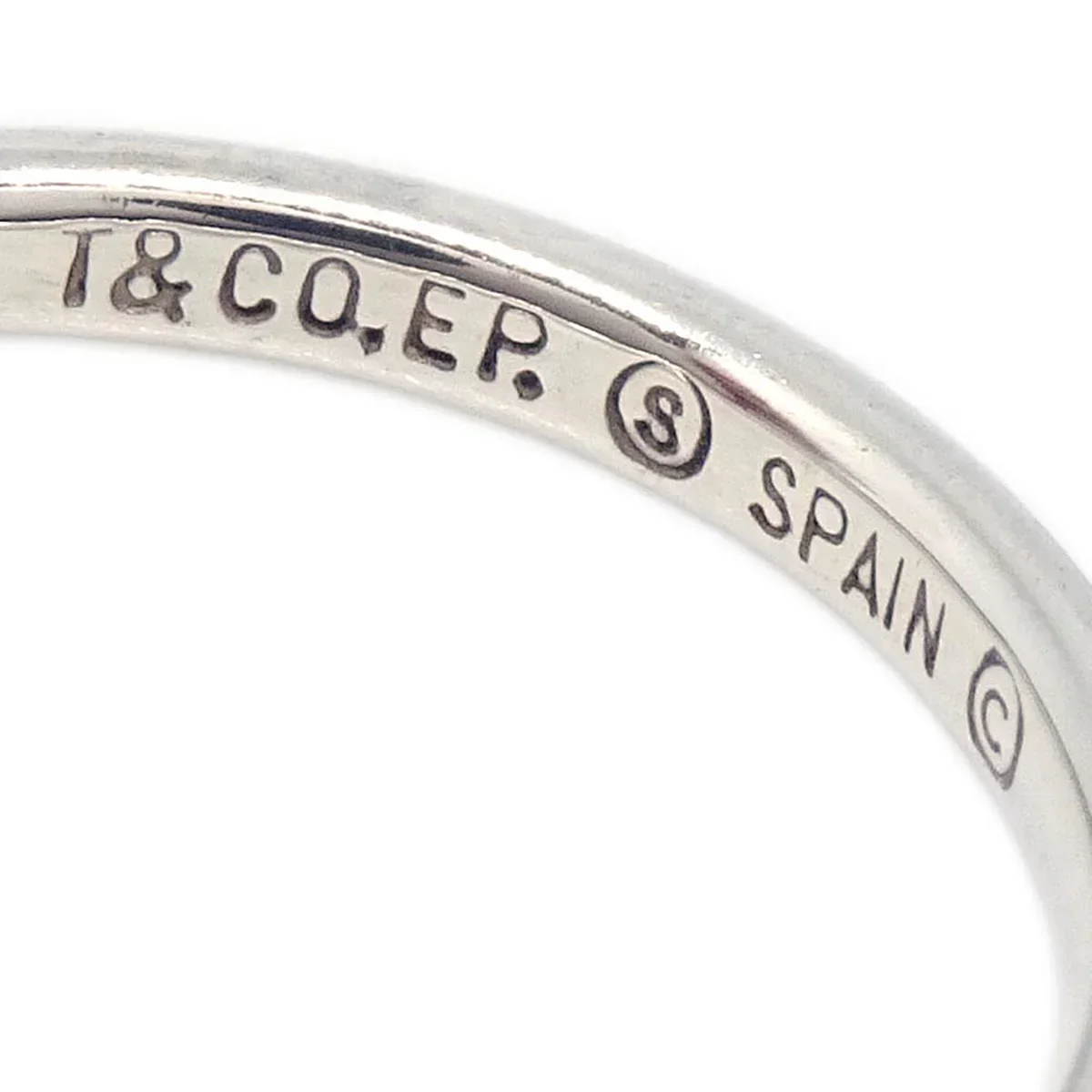 Tiffany & Co. Curved Band Ring SV925 #52 #12 - Image 3