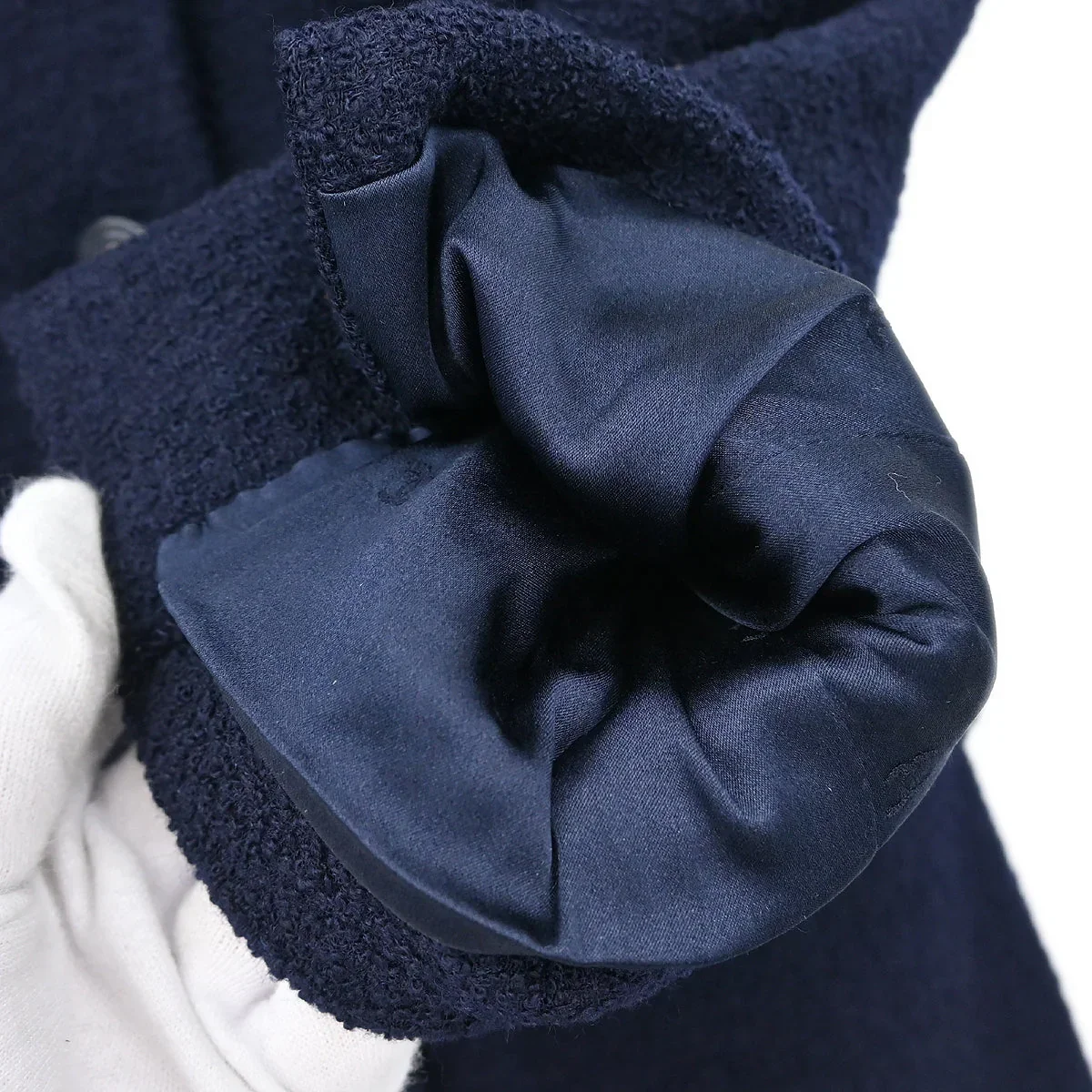 Chanel Set Suit Jacket Skirt Navy #36 95A - Image 5