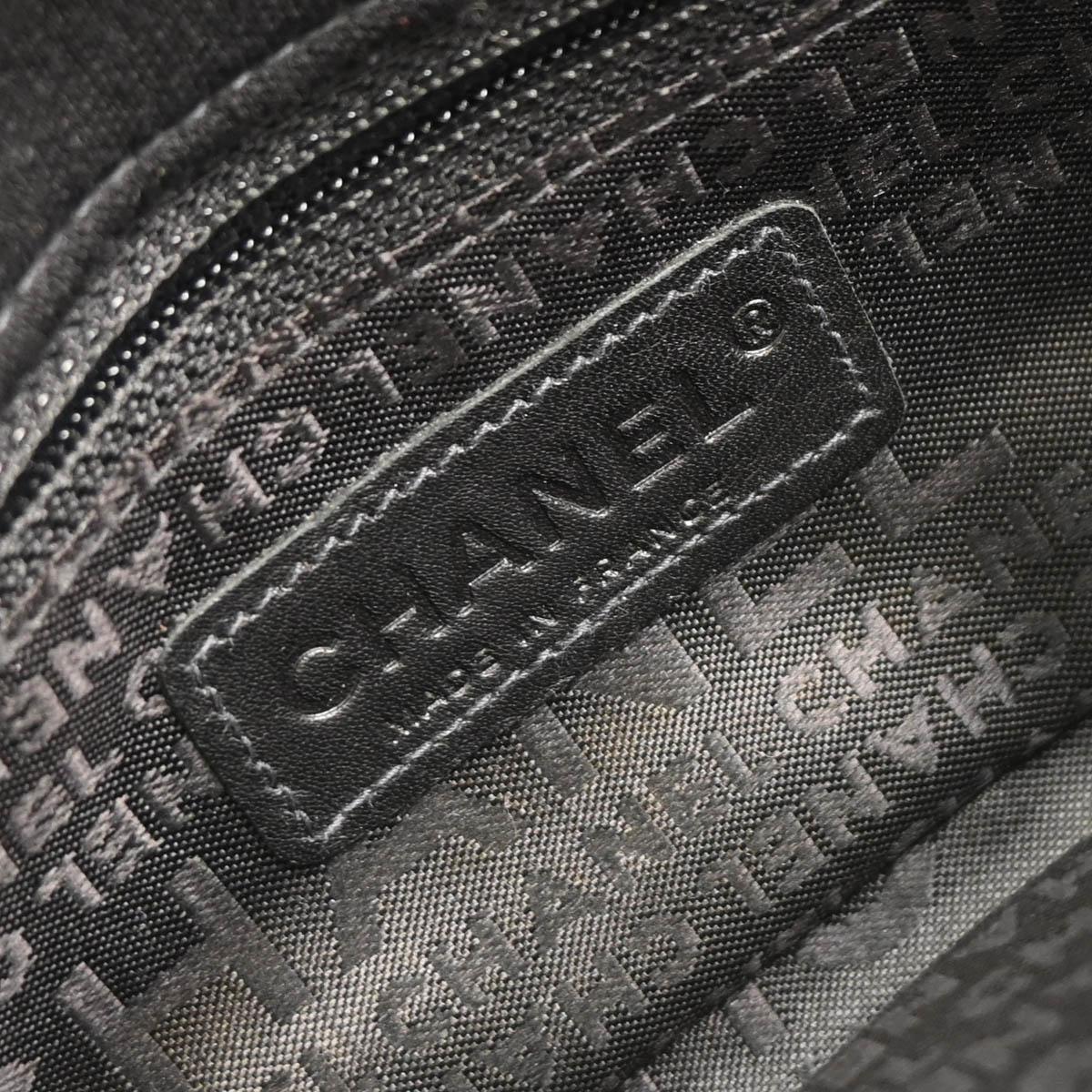 Chanel 2003-2004 Black Cotton Ice Cube Shoulder Bag - Image 10