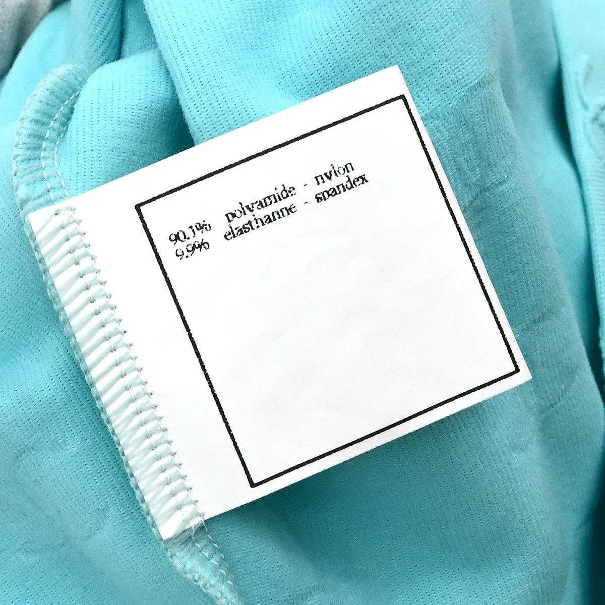 Chanel Cropped T-shirt Top Light Blue #42 - Image 10