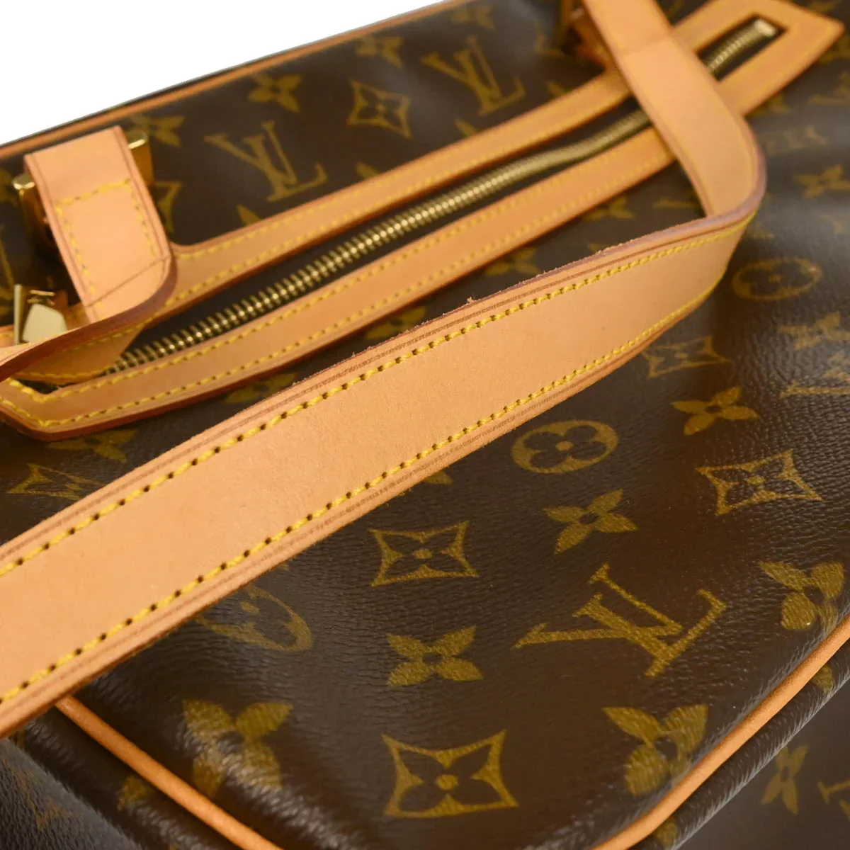 Louis Vuitton 2003 Monogram Cite GM Handbag - Image 6