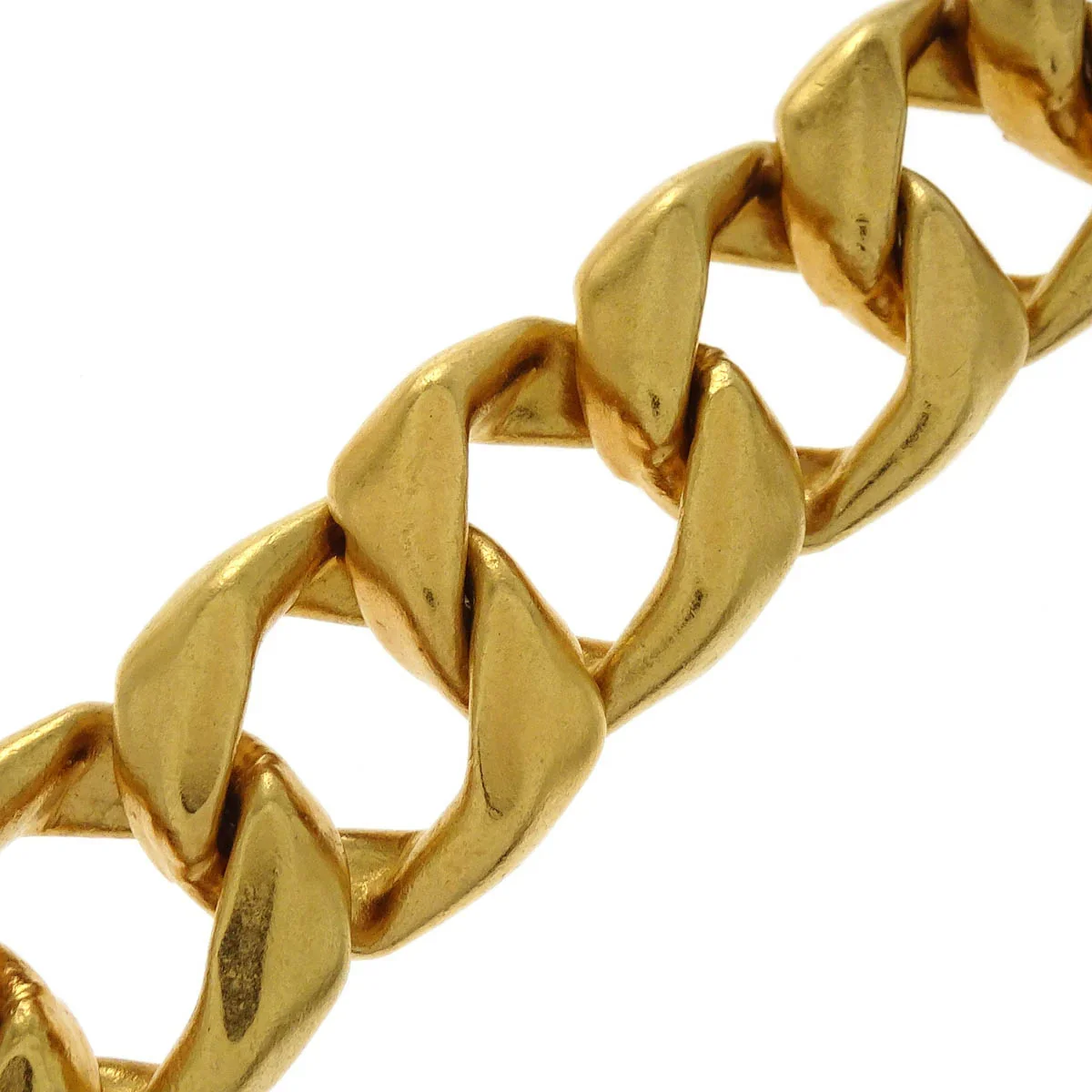 Chanel Chain Belt Gold Rhinestone 95P Small Good - Image 3