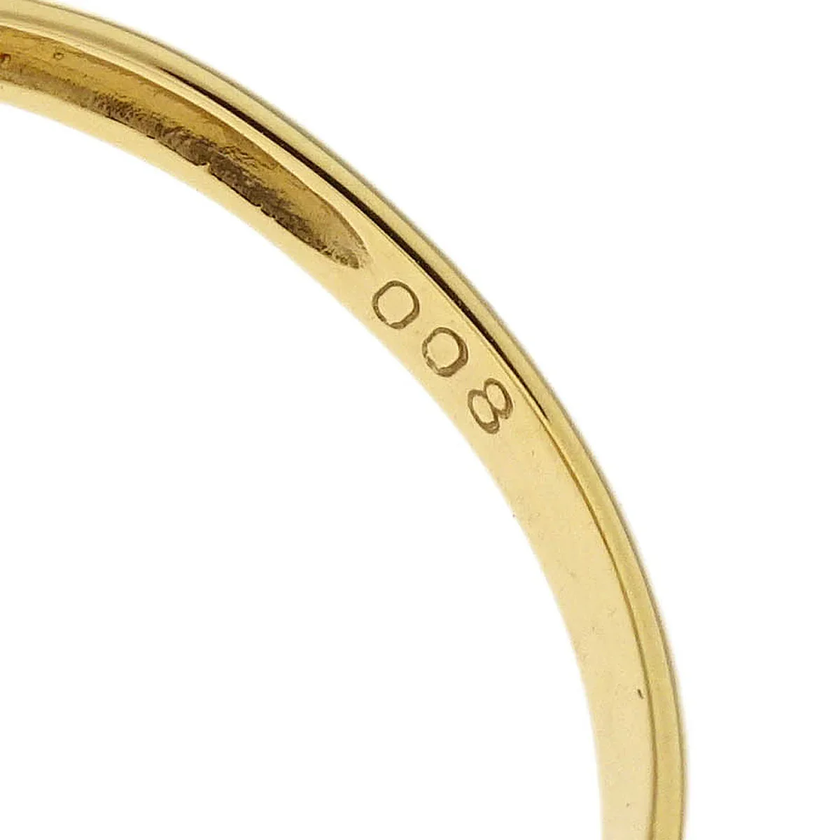 Ring K18 Diamond Gold #50 - Image 4