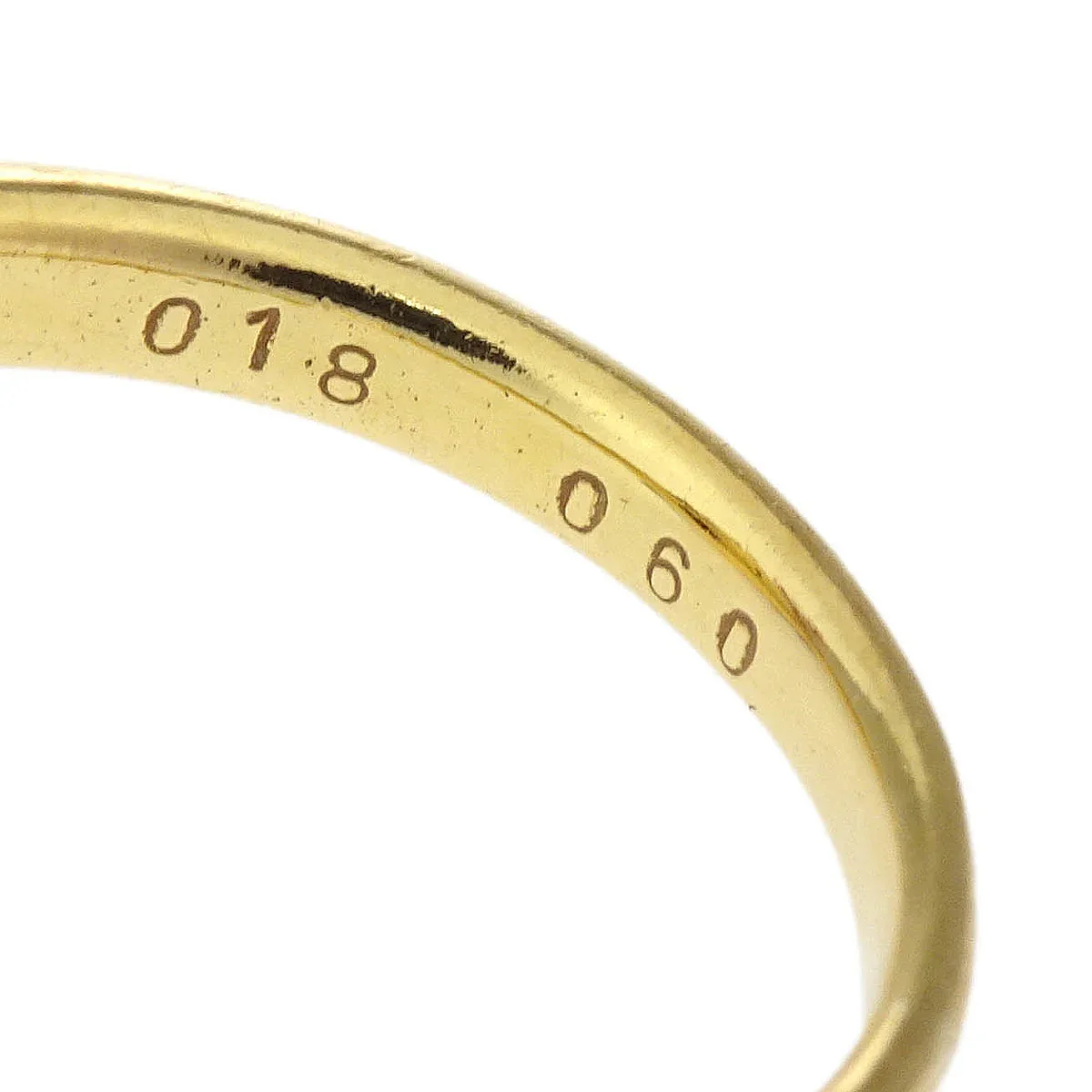 Ring K18 Ruby Diamond Gold #48 - Image 4