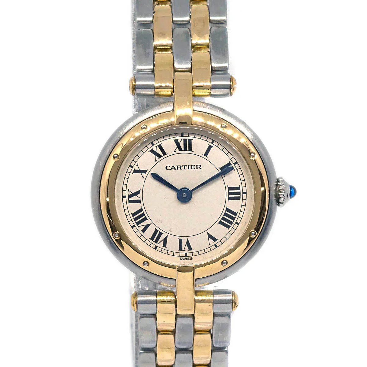 Cartier Panthere Vendome SM Ref.1057920 Quartz Watch 18KYG SS