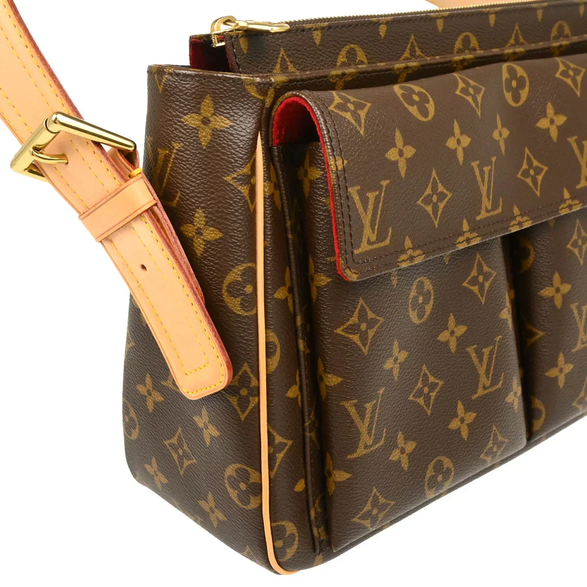 Louis Vuitton 2005 Monogram Viva Cite GM Handbag M51163 - Image 3