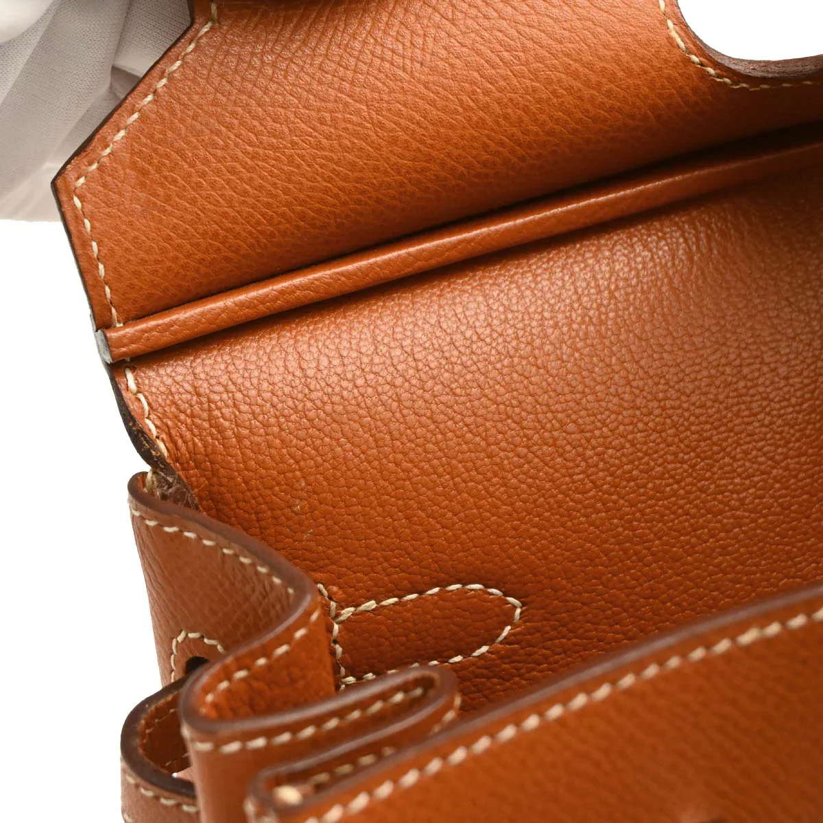 Hermes Gold Epsom Birkin 25 Handbag - Image 8