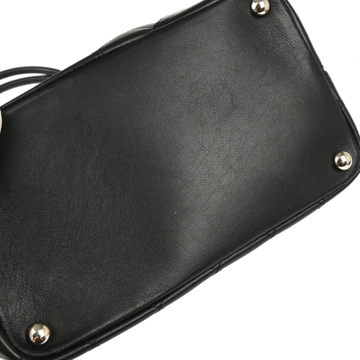 Chanel Black Calfskin Cambon Ligne Tote Handbag - Image 4