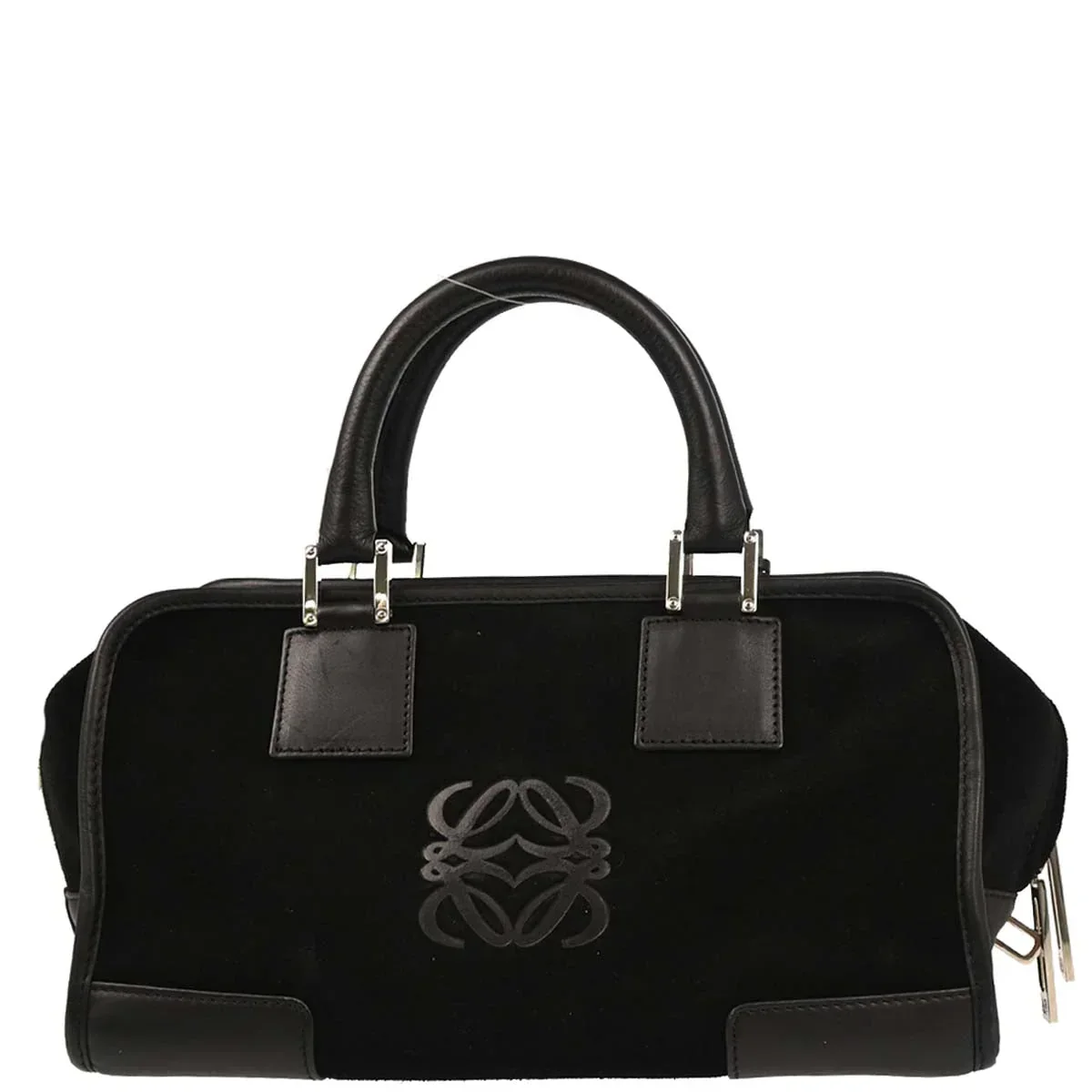 Loewe 2007 Suede Amazona 28 Handbag - Image 2