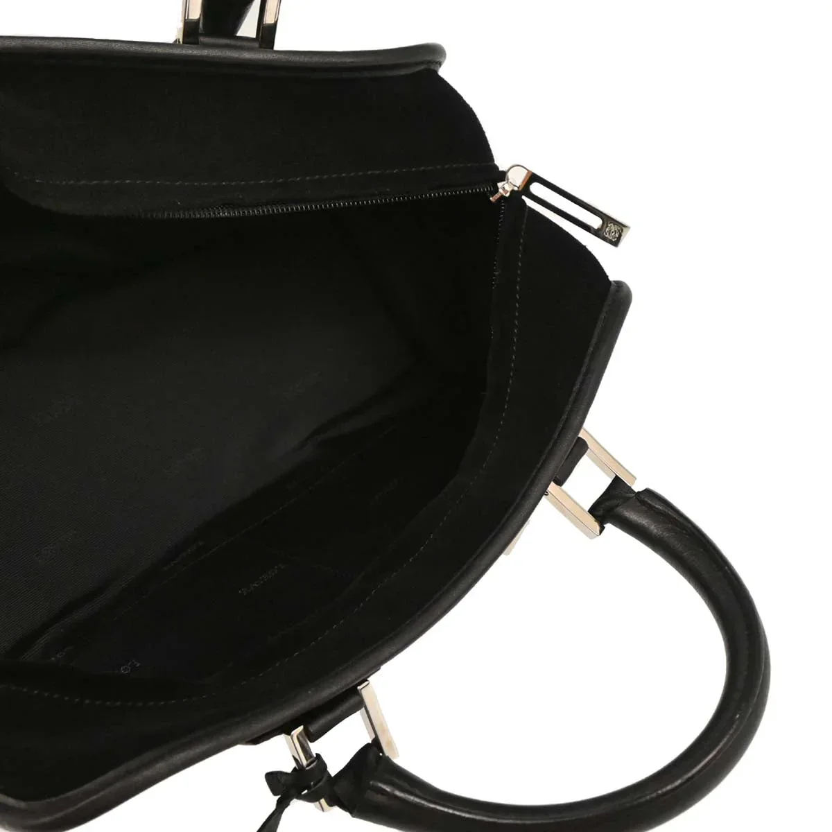 Loewe 2007 Suede Amazona 28 Handbag - Image 4