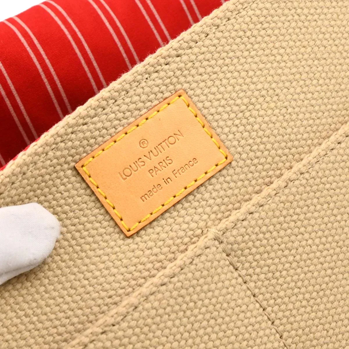 Louis Vuitton 2005 Antigua Buzas PM Shoulder Bag M40041 - Image 9