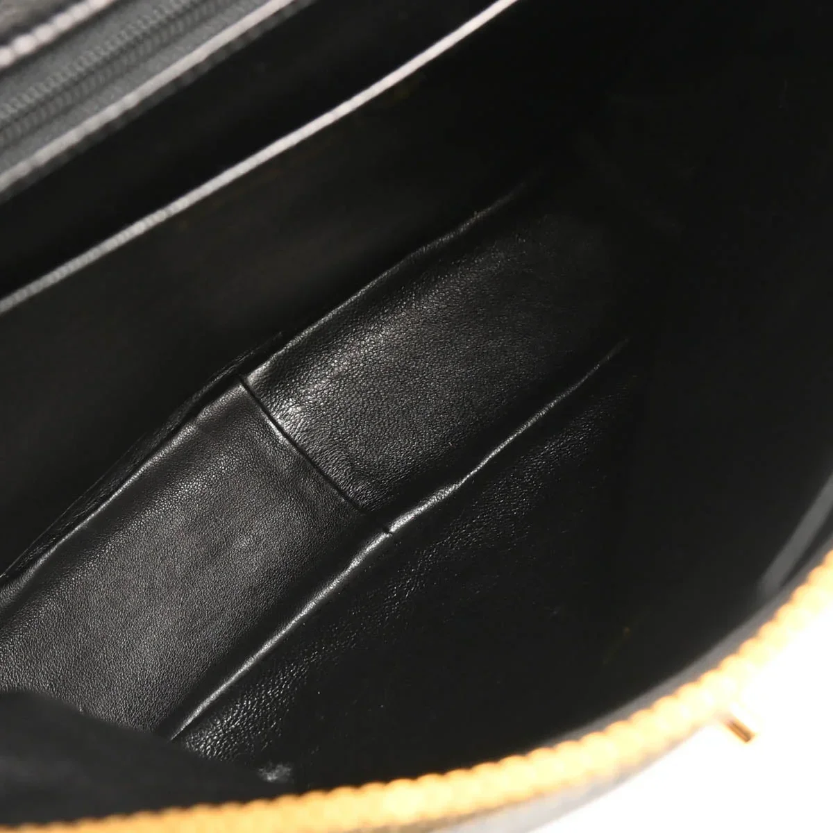 Chanel 1994-1996 Black Lambskin Backpack - Image 9