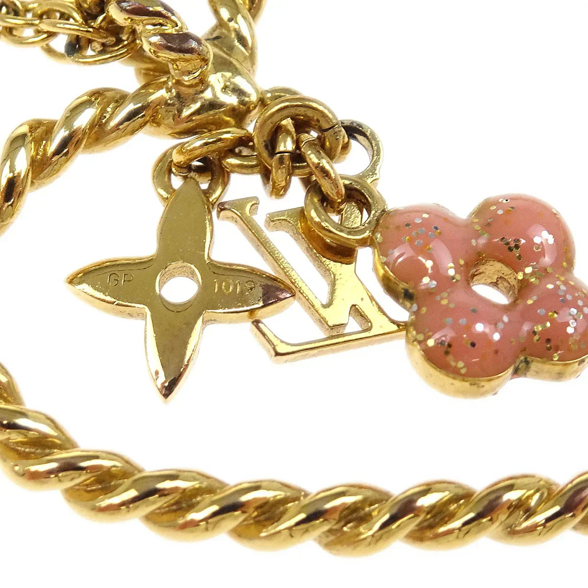 Louis Vuitton 2009 Sweet Monogram In My Heart Pendant Necklace M65951 GP1019 - Image 4