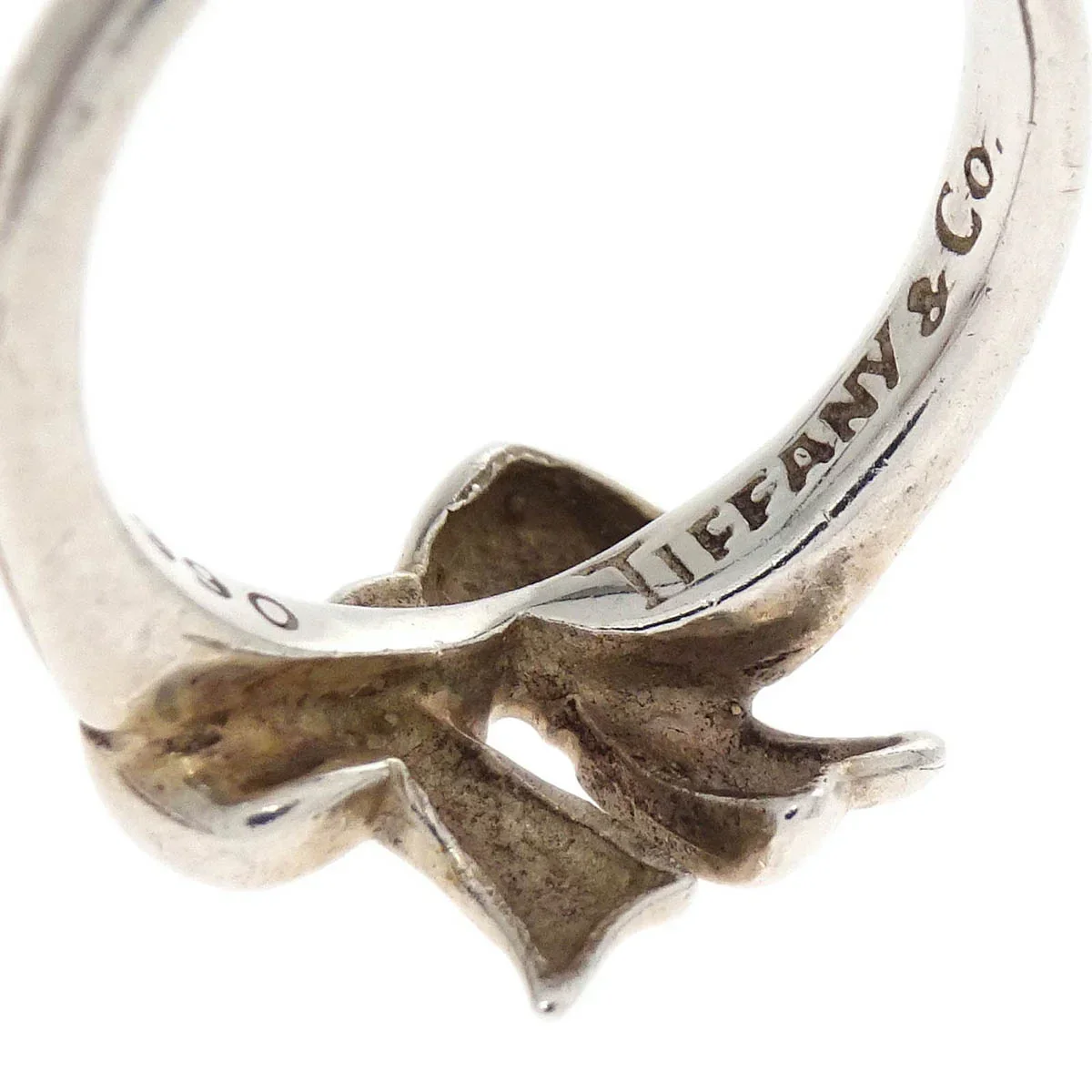 Tiffany & Co. Bow Ring SV925 #48 - Image 4