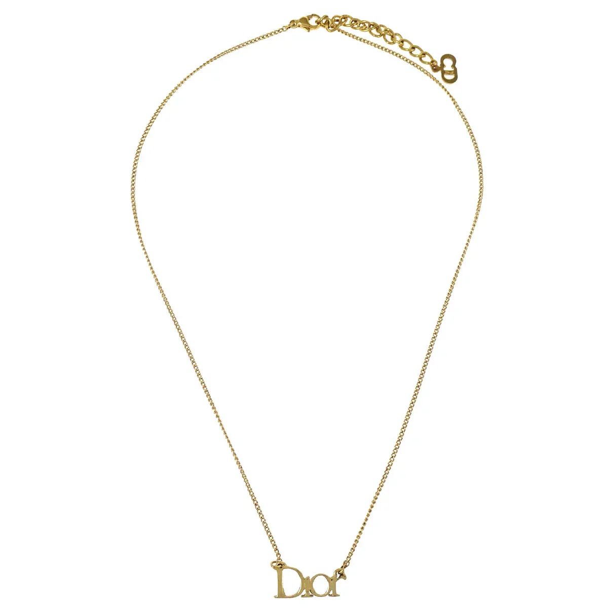 Christian Dior Necklace Pendant Gold - Image 2