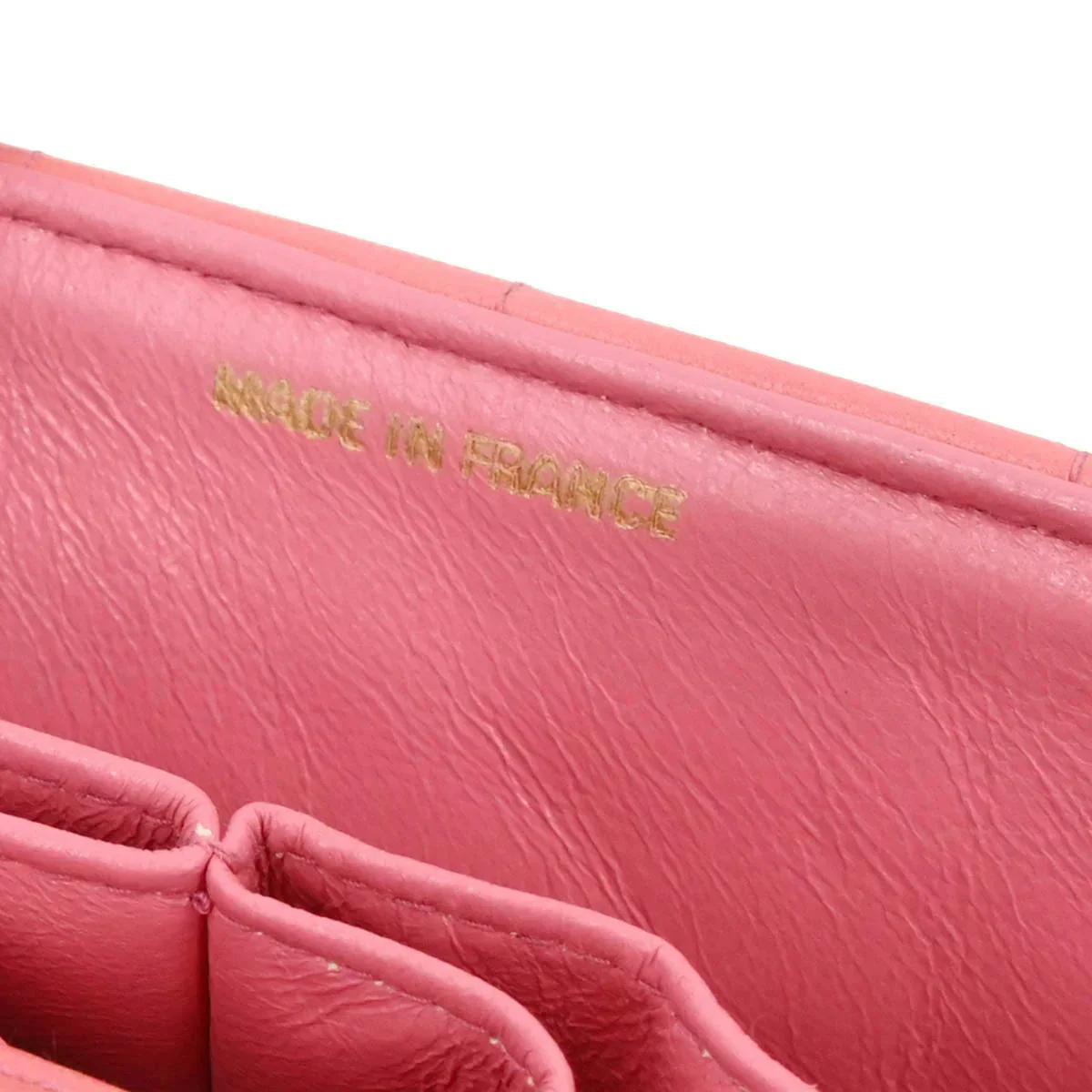Chanel 2002-2003 Pink Lambskin East West Choco Bar Shoulder Bag - Image 10