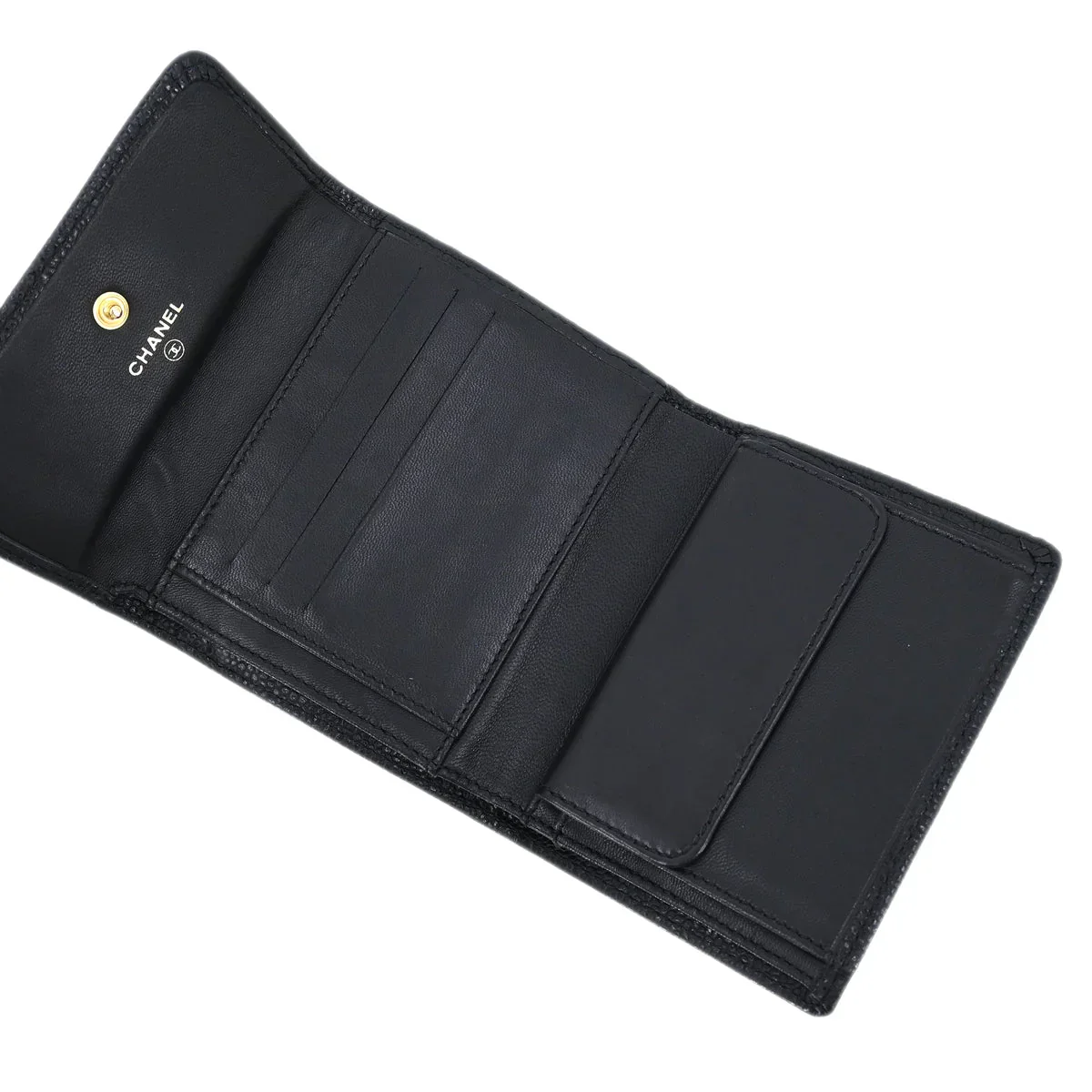 Chanel Black Caviar Wallet - Image 4
