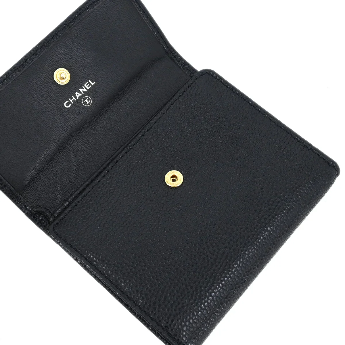 Chanel Black Caviar Wallet - Image 7