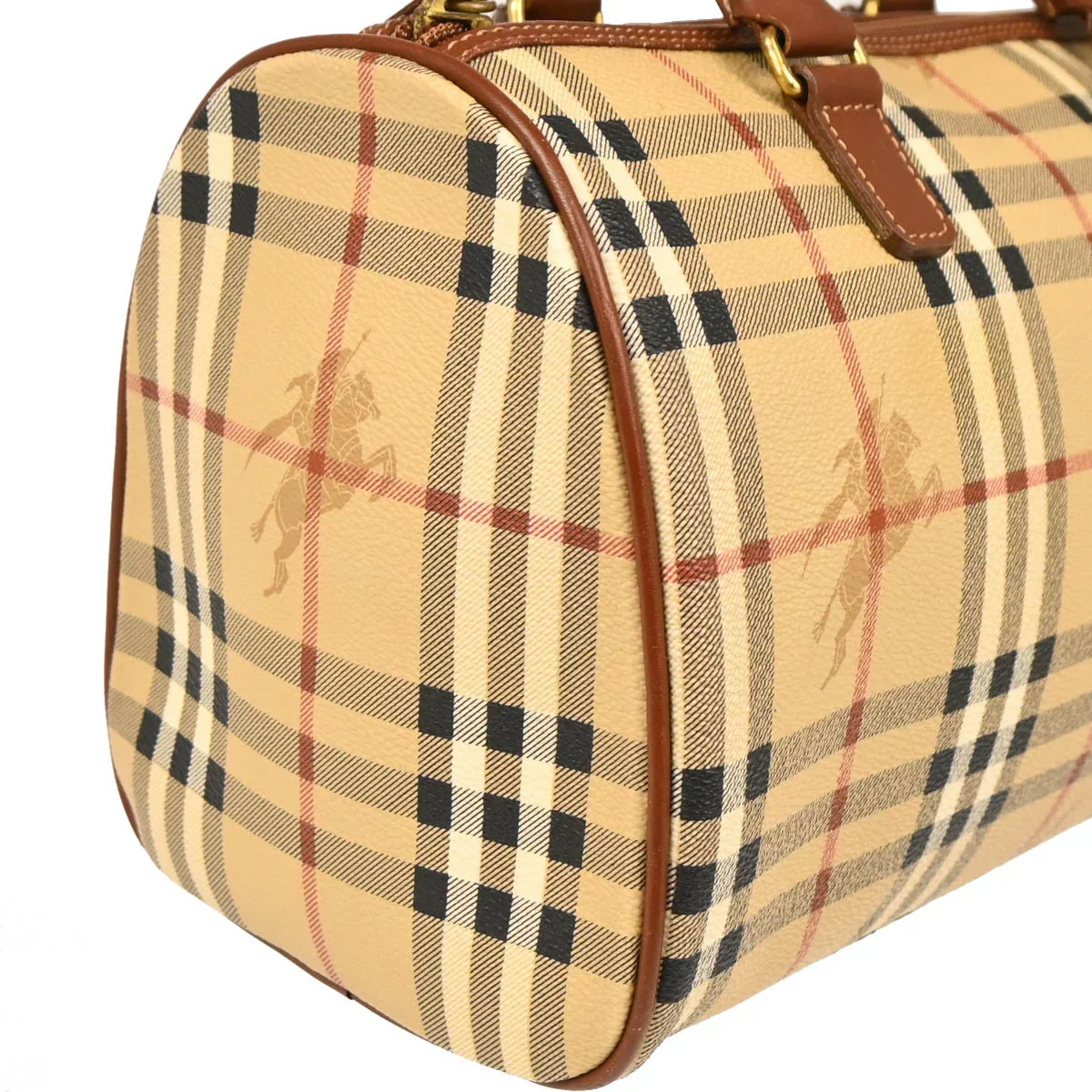 Burberry Beige House Check Handbag - Image 3