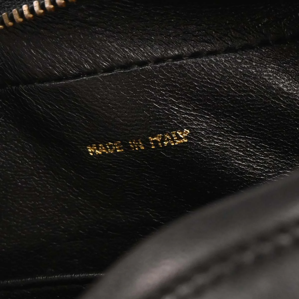 Chanel 1991-1994 Black Lambskin Camera Bag Mini - Image 9