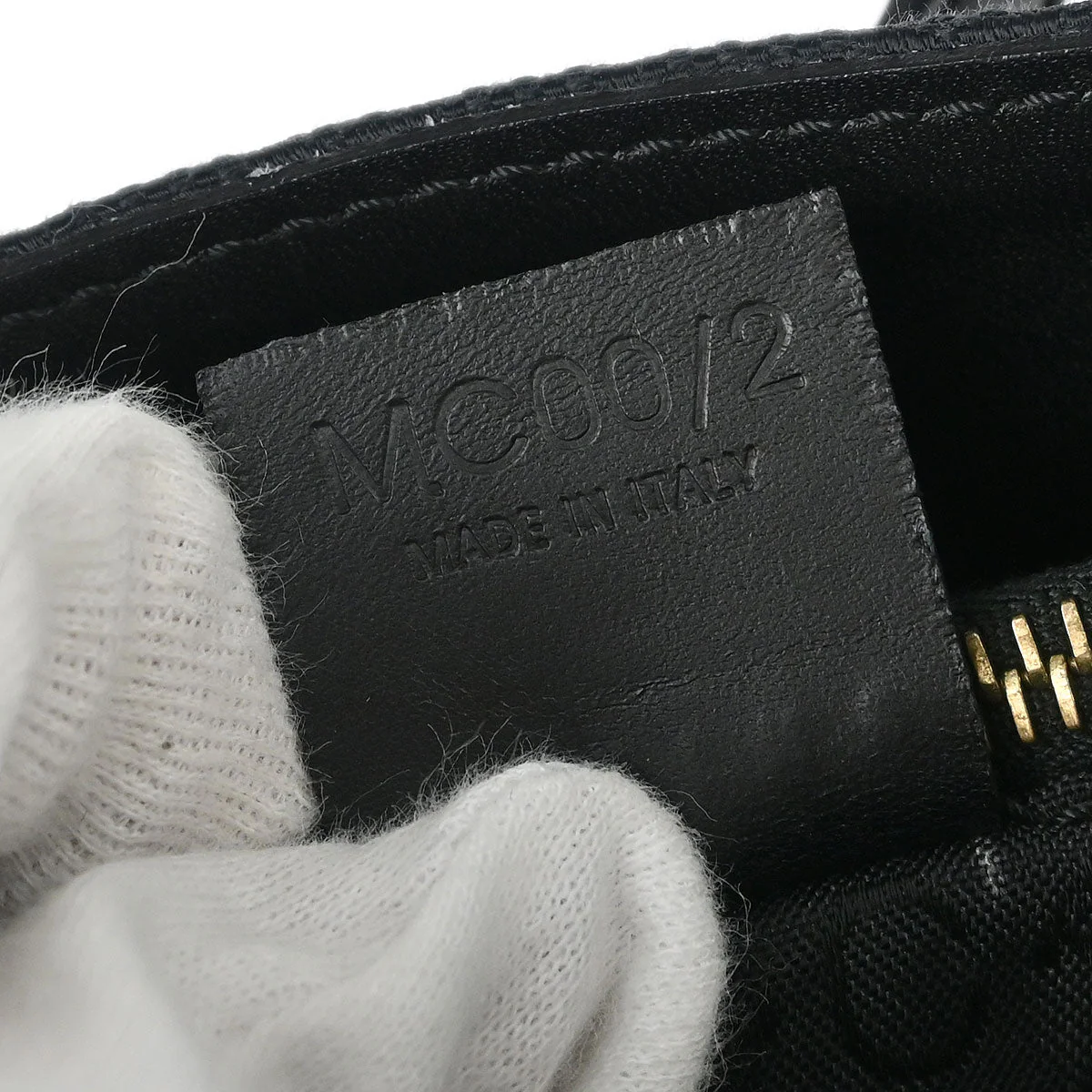 Celine Black Canvas C Macadam Tote Handbag - Image 10