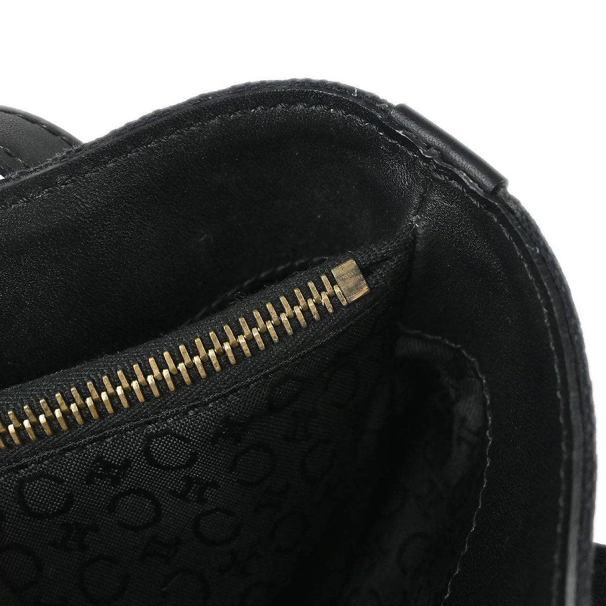 Celine Black Canvas C Macadam Tote Handbag - Image 9