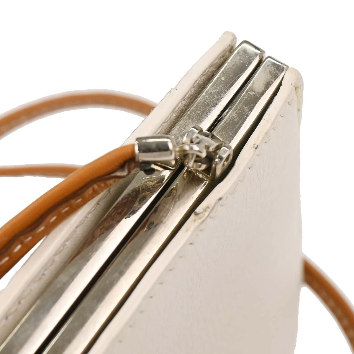 Hermes 1989 White Box Calf Sac A Malice Shoulder bag - Image 7