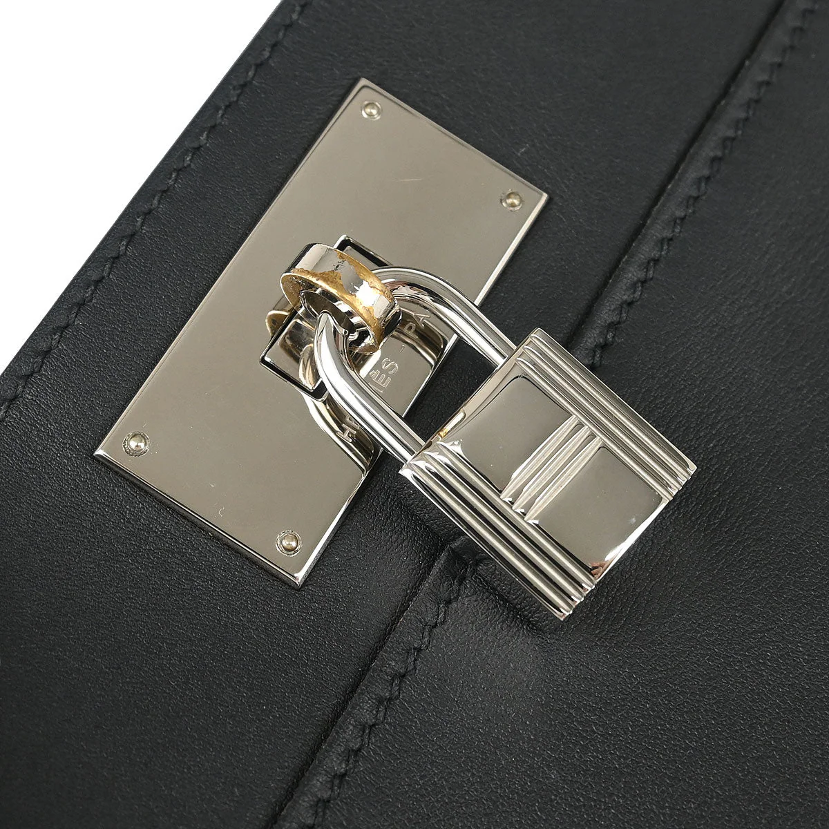 Hermes 2015 Black Swift Toolbox 26 2way Shoulder Handbag - Image 4