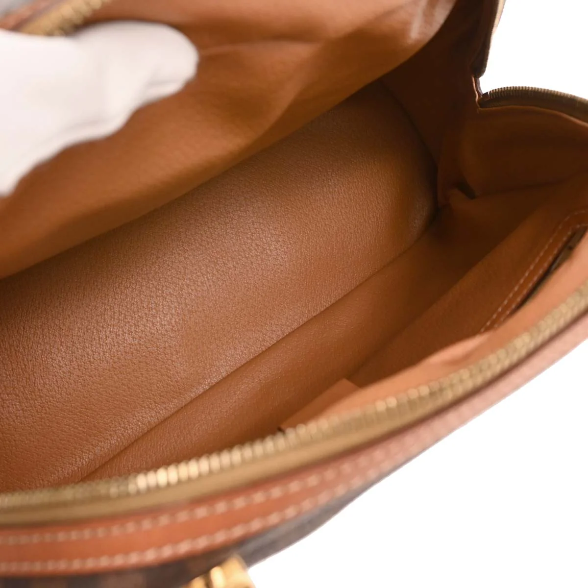 Celine Brown Macadam Handbag - Image 8
