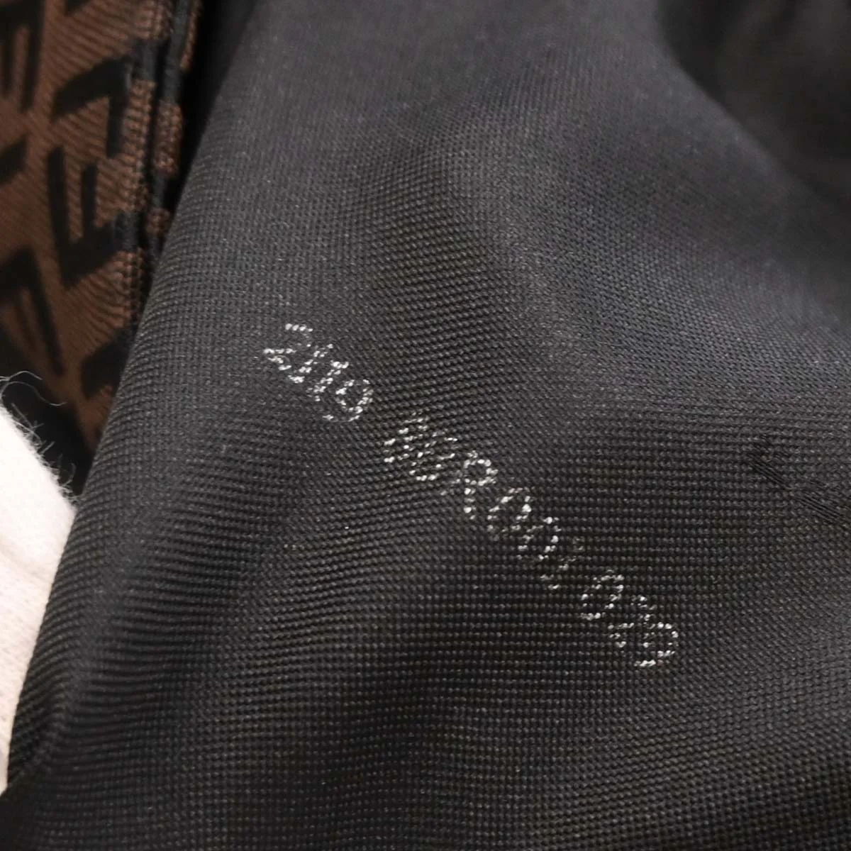Fendi Brown Zucchino Mamma Baguette Handbag - Image 10
