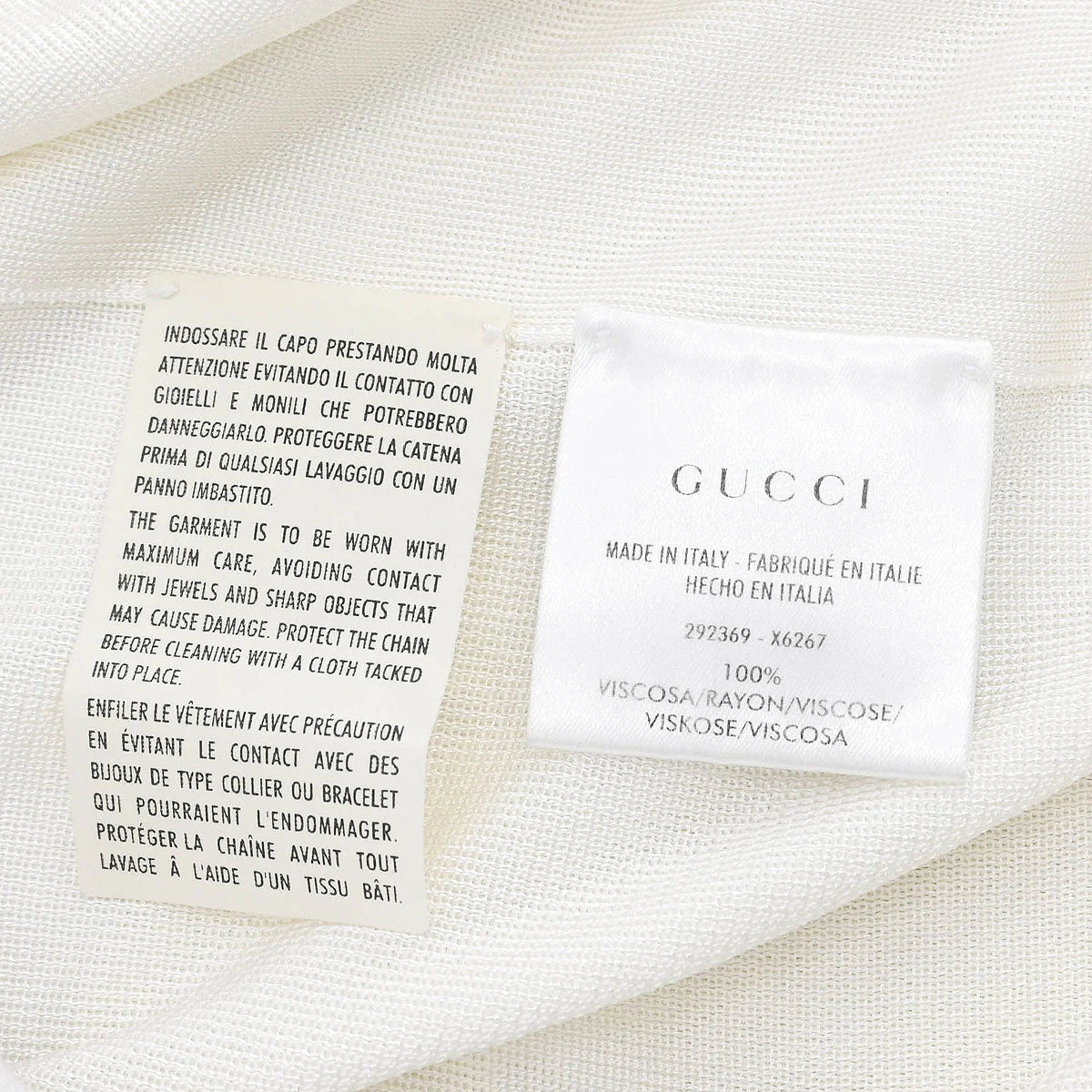 Gucci Camisole Top White #XS - Image 9
