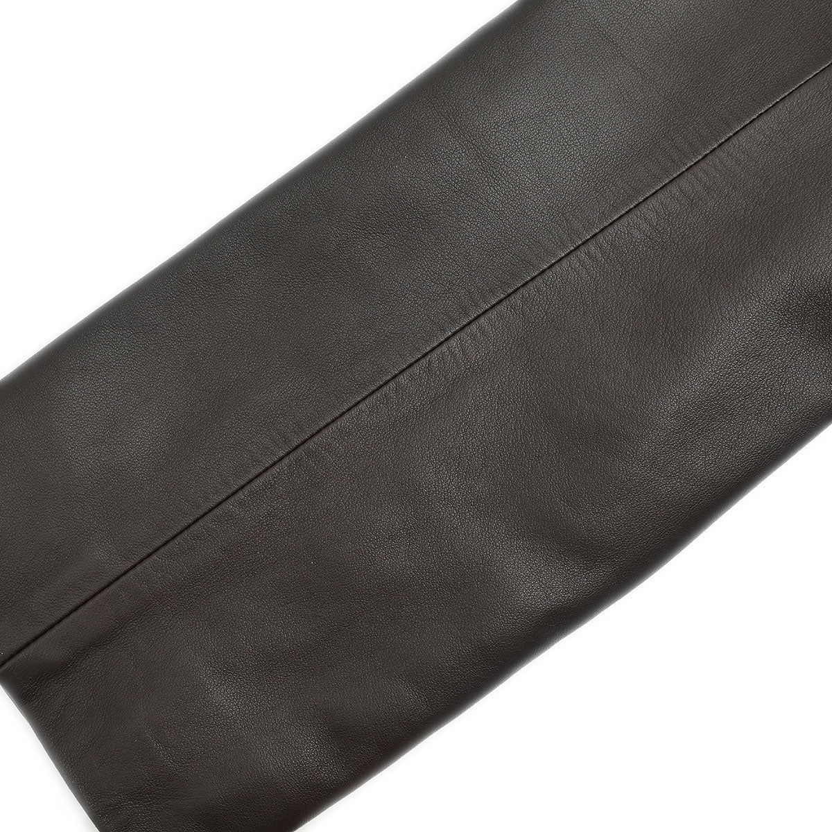 Loewe Collarless Jacket Dark Brown #40 - Image 4