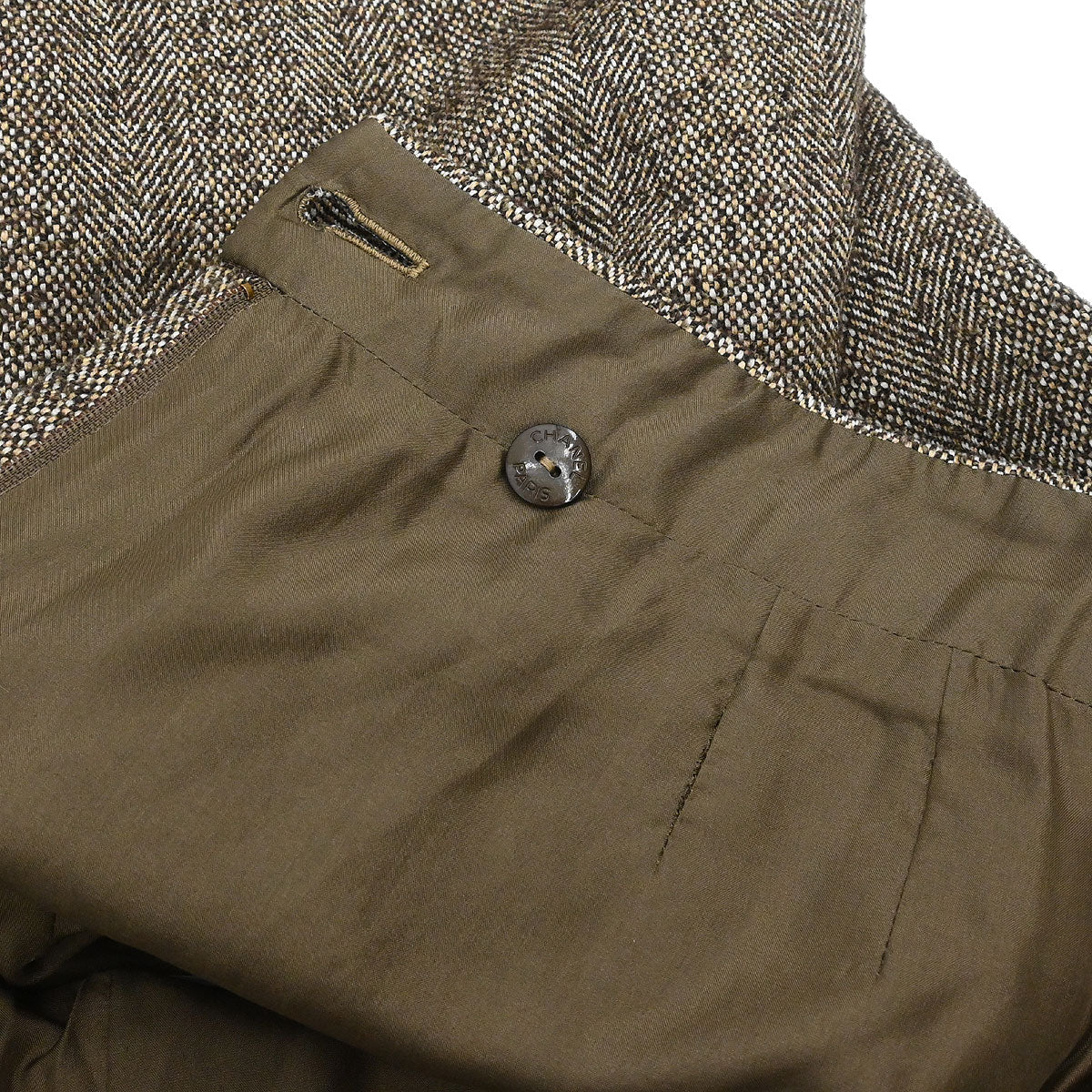 Chanel 2005 Long Pants Brown #46 - Image 7
