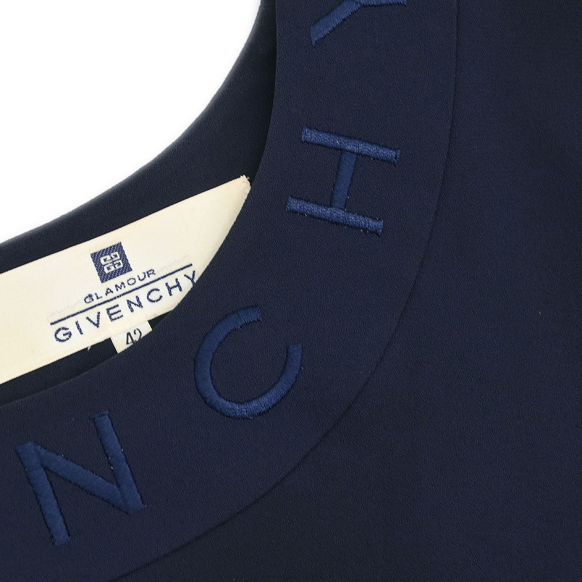 Givenchy Short Sleeve Top Navy #42 - Image 4