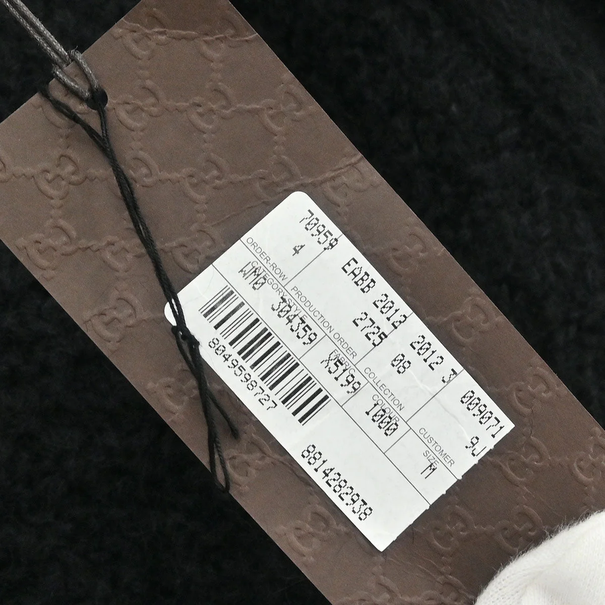 Gucci 2012 Fringe Cardigan Black #M - Image 6