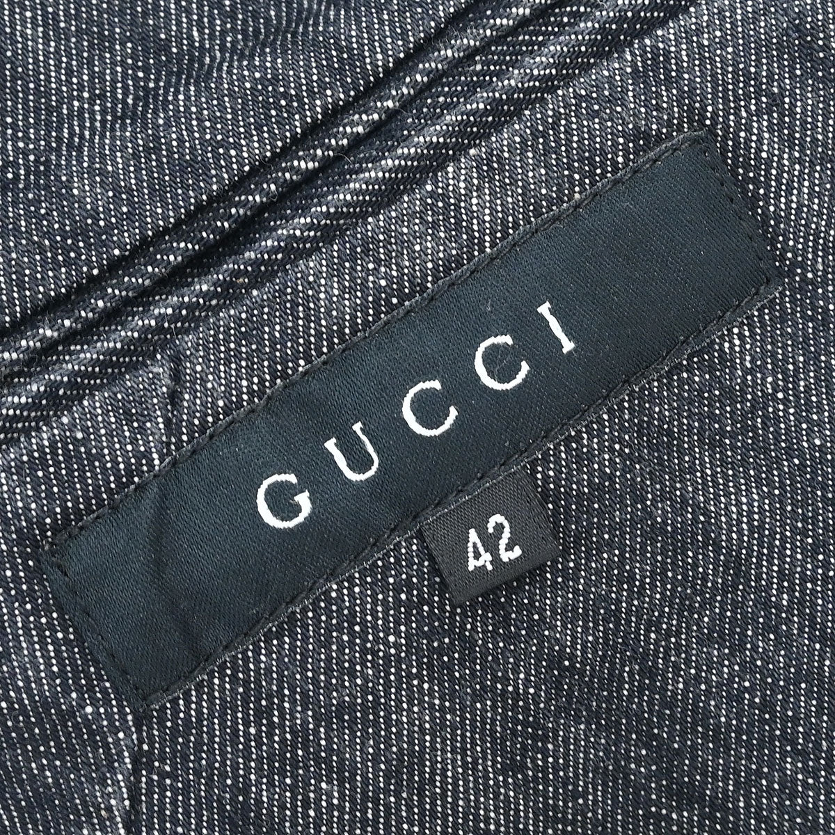 Gucci Denim Jacket Navy #42 - Image 9