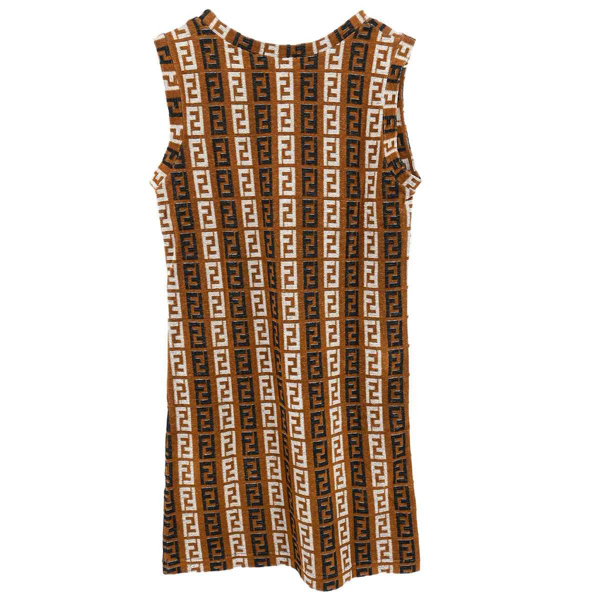 Fendi Sleeveless Dress Brown #44 - Image 2