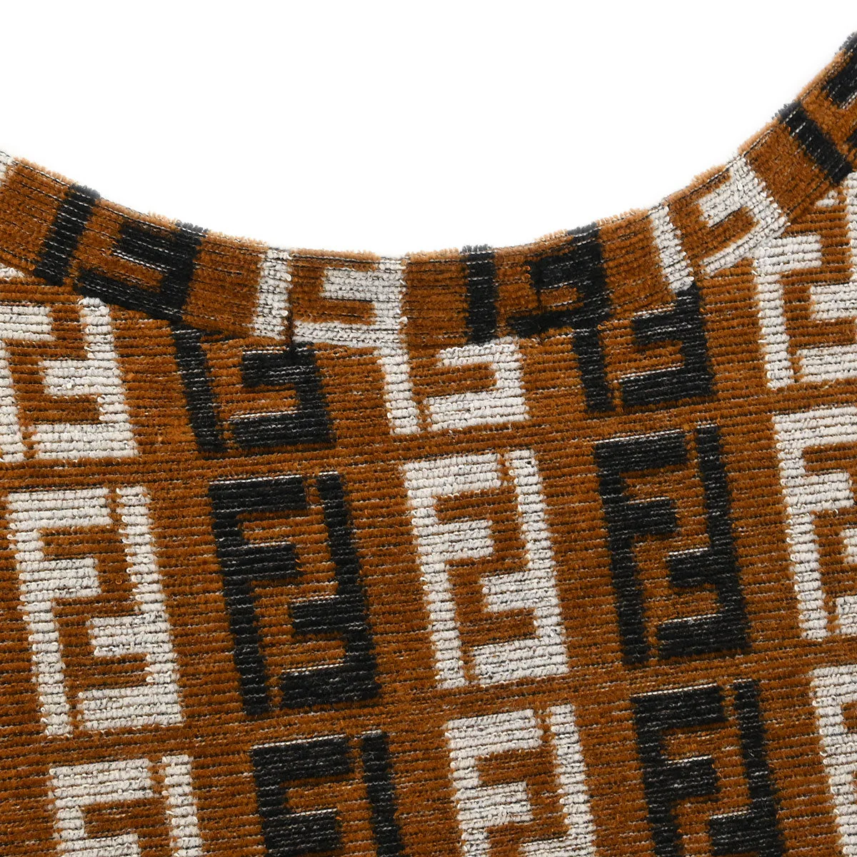 Fendi Sleeveless Dress Brown #44 - Image 5