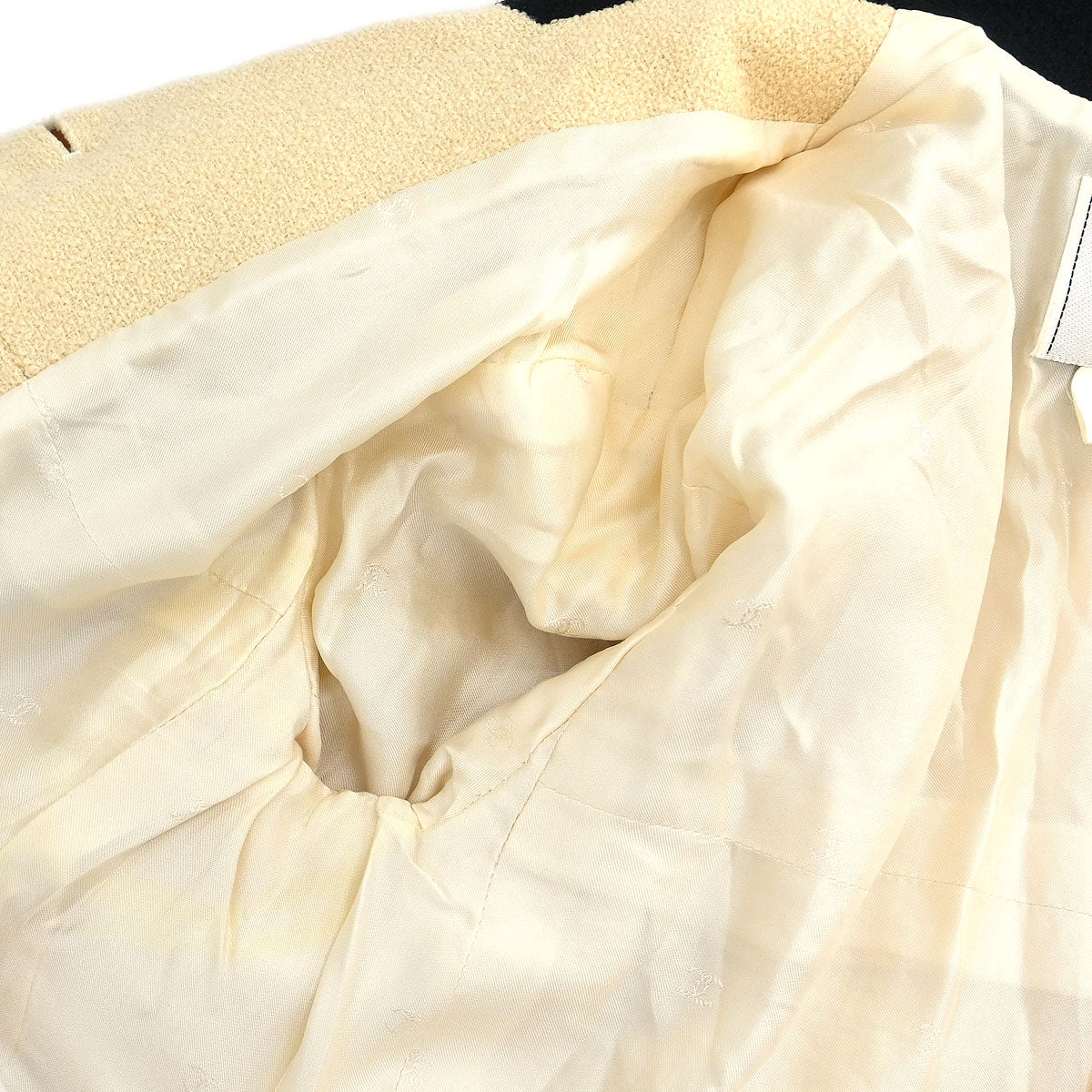 Chanel 1996 Single Breasted Jacket Ivory #36 - Image 8