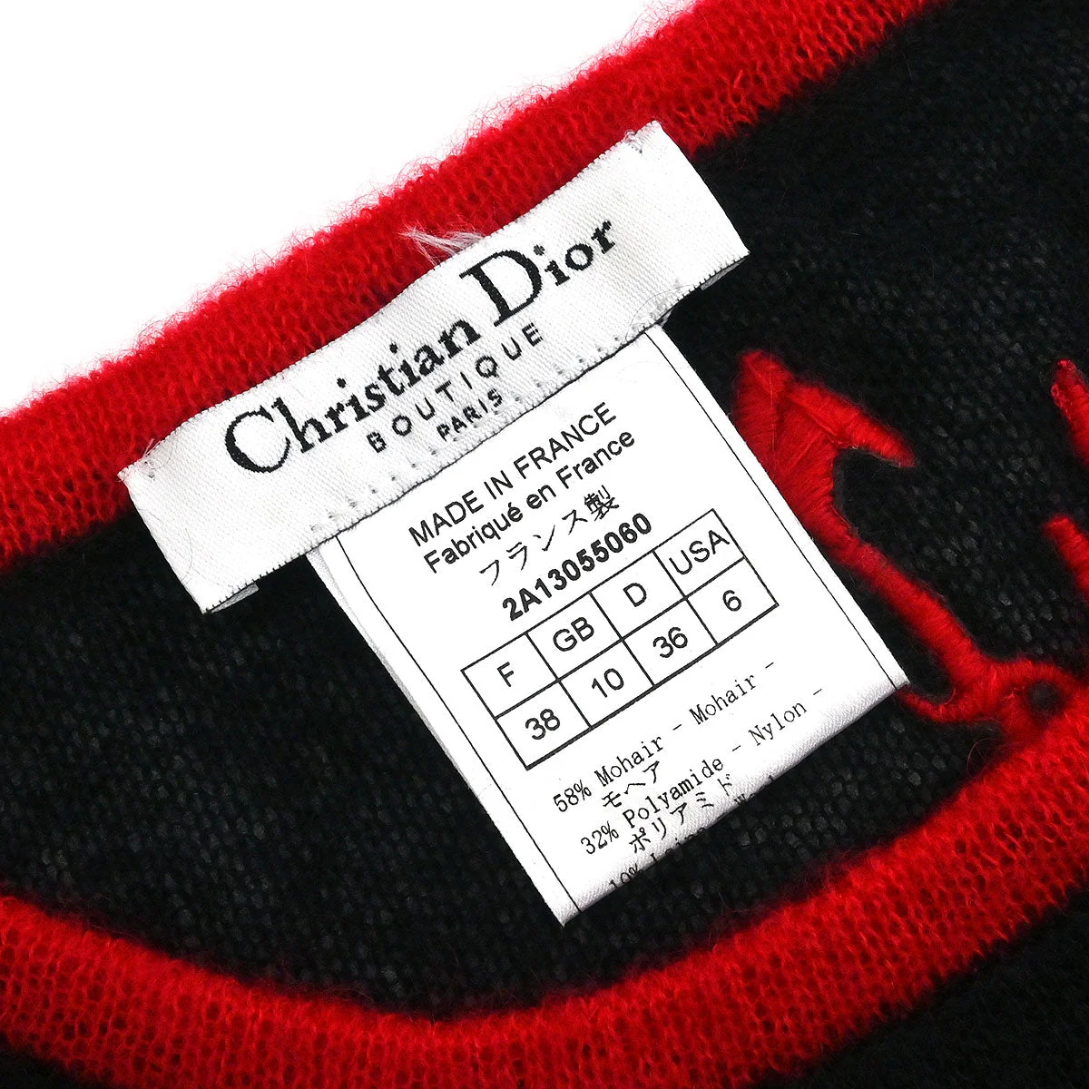 Christian Dior 2002 Top Black #38 - Image 9