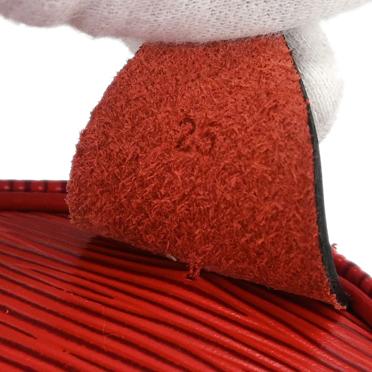 Louis Vuitton Red Epi Speedy 25 Handbag M43017 - Image 8