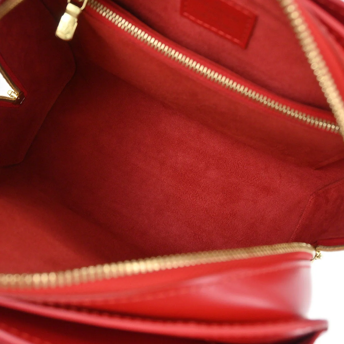 Louis Vuitton Red Epi Pont Neuf Handbag M52057 - Image 8