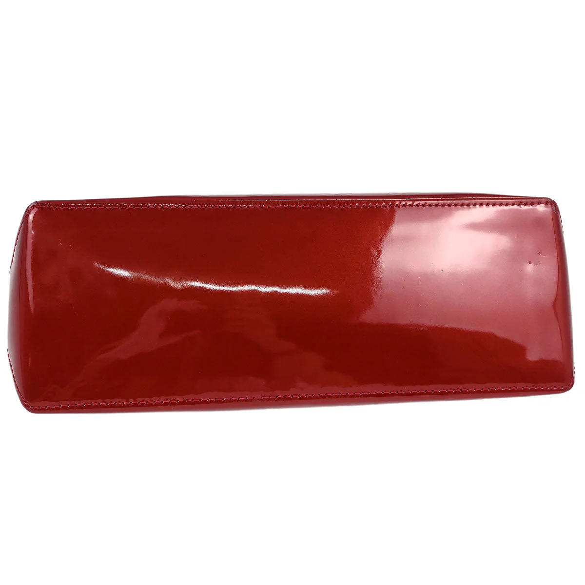 Louis Vuitton Red Monogram Vernis Wilshire PM Tote Bag M93642 - Image 3