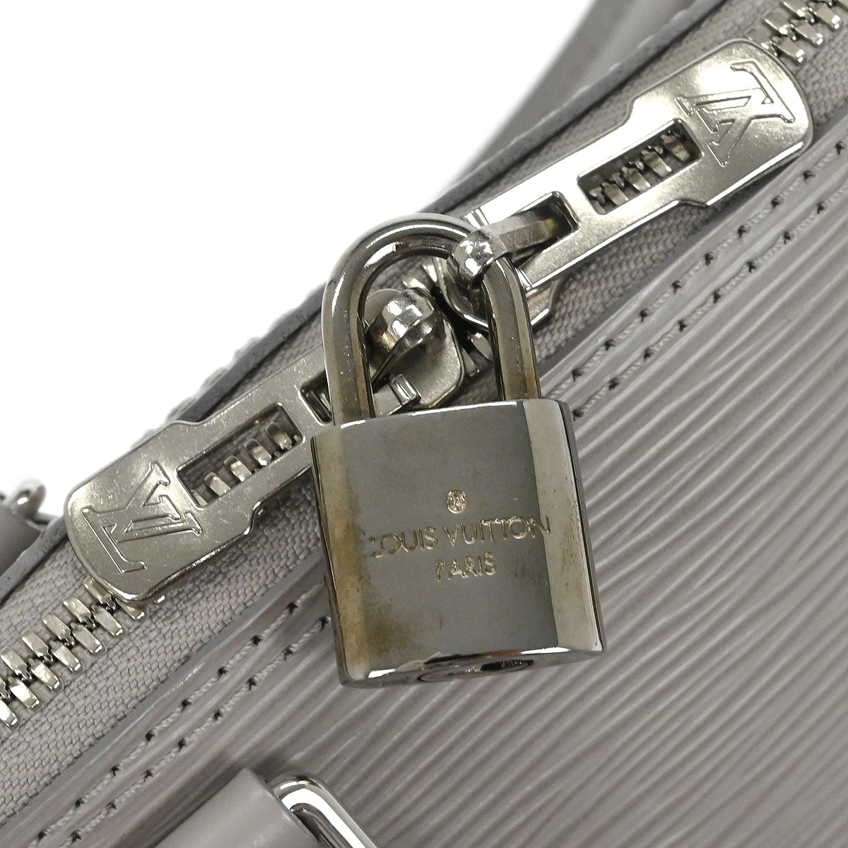 Louis Vuitton 2012 Gray Epi Alma PM Handbag M40621 - Image 7