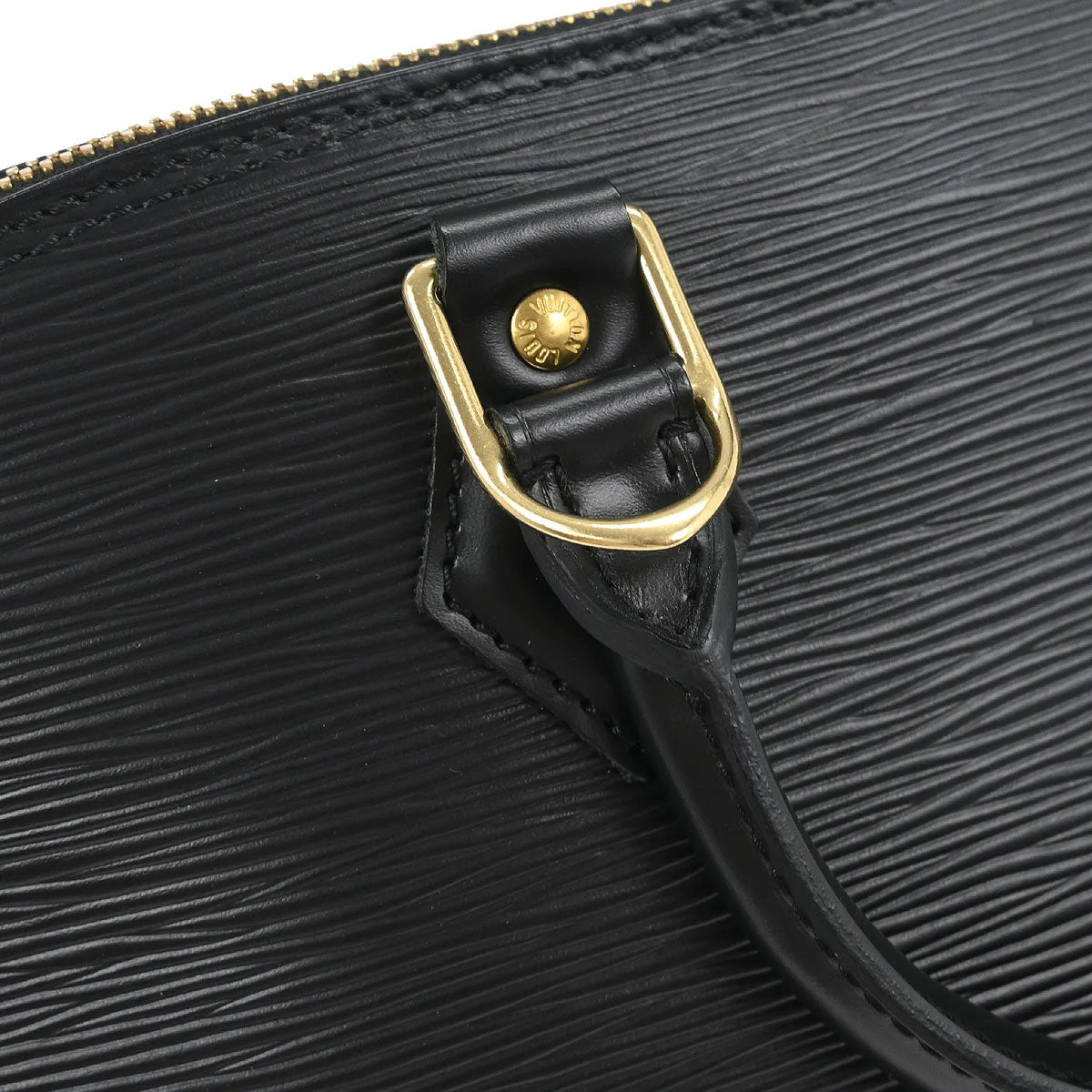 Louis Vuitton Black Epi Alma Handbag M52142 - Image 4